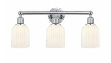 Innovations Lighting 616-3W-PC-G559-5GWH - Bridal Veil - 3 Light - 23 inch - Polished Chrome - Bath Vanity Light