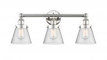 Innovations Lighting 616-3W-PN-G64 - Cone - 3 Light - 24 inch - Polished Nickel - Bath Vanity Light