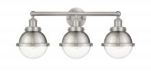 Innovations Lighting 616-3W-SN-HFS-62-SN - Hampden - 3 Light - 25 inch - Brushed Satin Nickel - Bath Vanity Light