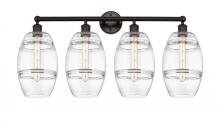 Innovations Lighting 616-4W-OB-G557-8CL - Vaz - 4 Light - 35 inch - Oil Rubbed Bronze - Bath Vanity Light