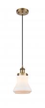 Innovations Lighting 916-1P-BB-G191 - Bellmont - 1 Light - 6 inch - Brushed Brass - Cord hung - Mini Pendant