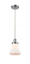 Innovations Lighting 916-1P-PC-G191 - Bellmont - 1 Light - 6 inch - Polished Chrome - Cord hung - Mini Pendant