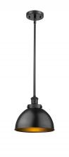 Innovations Lighting 916-1S-BK-MFD-10-BK - Derby - 1 Light - 10 inch - Matte Black - Pendant