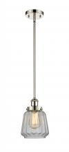 Innovations Lighting 916-1S-PN-G142 - Chatham - 1 Light - 6 inch - Polished Nickel - Mini Pendant