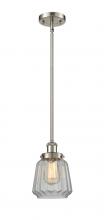 Innovations Lighting 916-1S-SN-G142 - Chatham - 1 Light - 6 inch - Brushed Satin Nickel - Mini Pendant