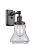 Innovations Lighting 916-1W-BK-G192 - Bellmont - 1 Light - 6 inch - Matte Black - Sconce