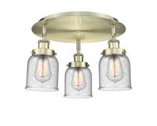 Innovations Lighting 916-3C-AB-G54 - Cone - 3 Light - 17 inch - Antique Brass - Flush Mount