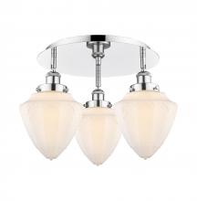 Innovations Lighting 916-3C-PC-G661-7 - Bullet - 3 Light - 18 inch - Polished Chrome - Flush Mount