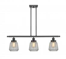 Innovations Lighting 916-3I-BK-G142 - Chatham - 3 Light - 36 inch - Matte Black - Stem Hung - Island Light