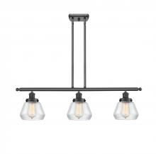 Innovations Lighting 916-3I-BK-G172 - Fulton - 3 Light - 36 inch - Matte Black - Stem Hung - Island Light