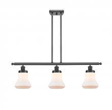 Innovations Lighting 916-3I-BK-G191 - Bellmont - 3 Light - 36 inch - Matte Black - Stem Hung - Island Light