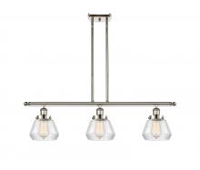 Innovations Lighting 916-3I-PN-G172 - Fulton - 3 Light - 36 inch - Polished Nickel - Stem Hung - Island Light