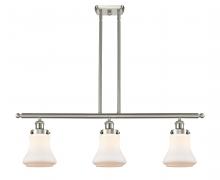 Innovations Lighting 916-3I-SN-G191 - Bellmont - 3 Light - 36 inch - Brushed Satin Nickel - Stem Hung - Island Light