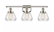 Innovations Lighting 916-3W-PN-G172 - Fulton - 3 Light - 26 inch - Polished Nickel - Bath Vanity Light