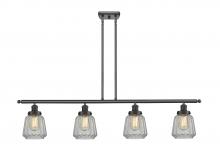 Innovations Lighting 916-4I-BK-G142 - Chatham - 4 Light - 48 inch - Matte Black - Stem Hung - Island Light