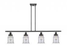 Innovations Lighting 916-4I-BK-G182 - Canton - 4 Light - 48 inch - Matte Black - Stem Hung - Island Light