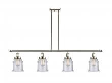 Innovations Lighting 916-4I-PN-G184 - Canton - 4 Light - 48 inch - Polished Nickel - Stem Hung - Island Light