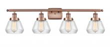 Innovations Lighting 916-4W-AC-G172 - Fulton - 4 Light - 36 inch - Antique Copper - Bath Vanity Light