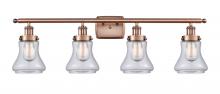 Innovations Lighting 916-4W-AC-G192 - Bellmont - 4 Light - 36 inch - Antique Copper - Bath Vanity Light