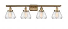 Innovations Lighting 916-4W-BB-G172 - Fulton - 4 Light - 36 inch - Brushed Brass - Bath Vanity Light