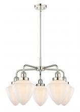 Innovations Lighting 916-5CR-PN-G661-7 - Bullet - 5 Light - 24 inch - Polished Nickel - Chandelier