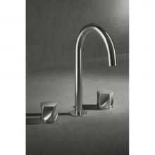 MGS Bagno PE284-SSMG - Penta Three-hole Basin Faucet (without drain) Stainless Steel Matte Gold