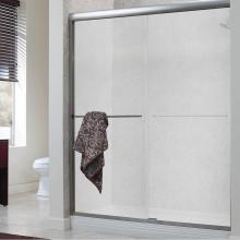 CRAFT + MAIN CVSS4670-RN-SV - Cove 1/4'' Frameless By-Pass Sliding Shower Door