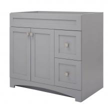 CRAFT + MAIN MXGV3621 - Monterrey 36'' Vanity, Cool Grey