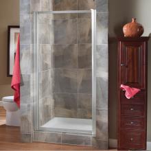 CRAFT + MAIN TDSW3165-CL-SV - Tides Framed Pivot Shower Door