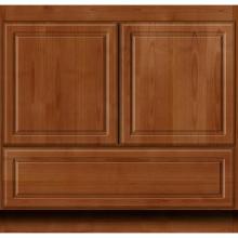 Strasser Woodenworks 01-042 - 36 X 21 X 34.5 Simplicity Vanity Ultra Med Alder Std