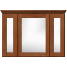 Strasser Woodenworks 01-857 - 36 X 6.5 X 27 Simplicity Med Tri-View Sq/Mir Med Alder