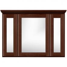 Strasser Woodenworks 01-853 - 36 X 6.5 X 27 Simplicity Med Tri-View R'D/Mir Dk Alder