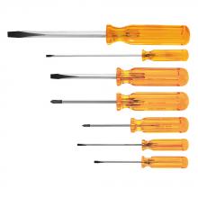 Klein Tools 85276 - Screwdriver Set, Slotted and Phillips Bull, 7-Piece