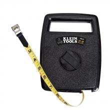 Klein Tools 946-50 - Tape Measure, 50-Foot Woven Fiberglass, with Case