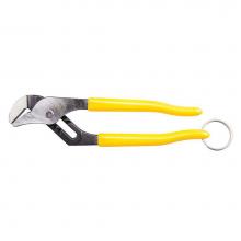 Klein Tools D502-10TT - Pump Pliers, 10-Inch, with Tether Ring