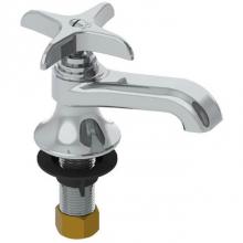 Union Brass Manufacturing Company 98W-H - Single Basin Faucet - Ind. 1/4 Turn Valve, Hot Wrist Handle