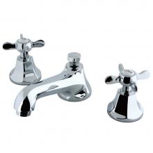 Kingston Brass KS4461BEX - Essex 8'' Widespread Bathroom Faucet, Polished Chrome