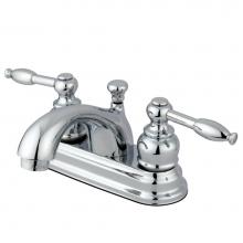 Kingston Brass KB2601KL - 4 in. Centerset Bathroom Faucet, Polished Chrome