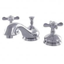 Kingston Brass KS1161BEX - 8 in. Widespread Bathroom Faucet, Polished Chrome