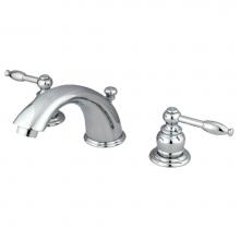 Kingston Brass GKB961KL - Widespread Bathroom Faucet, Polished Chrome