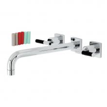 Kingston Brass KS6051CKL - Kaiser Wall Mount Tub Faucet, Polished Chrome