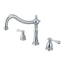 Kingston Brass KS1341BL - Heritage Roman Tub Faucet, Polished Chrome