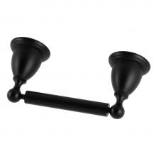 Kingston Brass BA1758MB - Kingston Brass BA1758MB Heritage Toilet Paper Holder, Matte Black