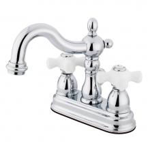 Kingston Brass KS1601PX - 4 in. Centerset Bathroom Faucet, Polished Chrome