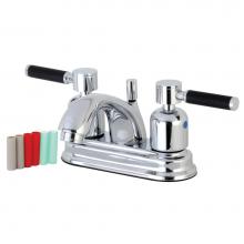 Kingston Brass FB2601DKL - 4 in. Centerset Bathroom Faucet, Polished Chrome