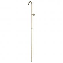 Kingston Brass CC3163 - Kingston Brass CC3163 Vintage Convert to Shower (without Spout and Shower Head), Antique Brass