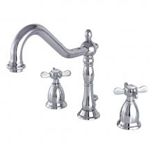 Kingston Brass KS1991BEX - 8 in. Widespread Bathroom Faucet, Polished Chrome