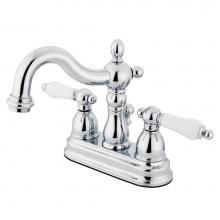 Kingston Brass KS1601PL - 4 in. Centerset Bathroom Faucet, Polished Chrome