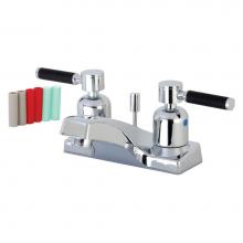 Kingston Brass FB201DKL - 4 in. Centerset Bathroom Faucet, Polished Chrome