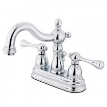 Kingston Brass KS1601BL - 4 in. Centerset Bathroom Faucet, Polished Chrome